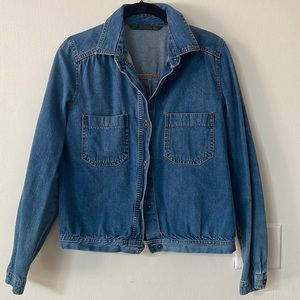 zara denim jacket small:-)